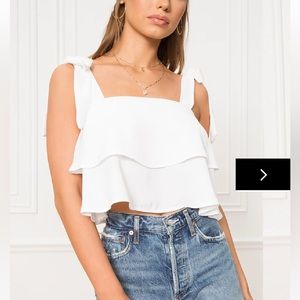 superdown Helene Top - White/S